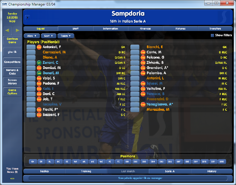 Championship manager 03/04 patch 4.1.5
